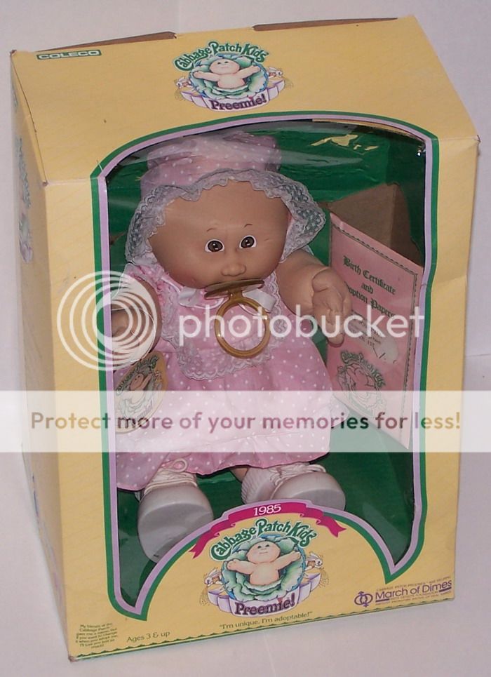 Cabbage Patch Doll Calli Josepha PREEMIE1985 Vintage