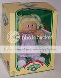 Cabbage Patch Doll Kirstin Fairlie Blonde 1985 Vintage  