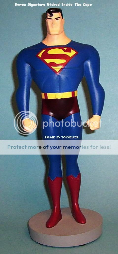 SUPERMAN MAQUETTE STATUE BOWEN BRUCE TIMM WB OOAK ART  