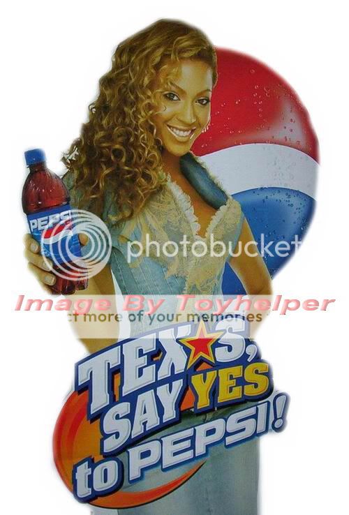 Beyonce Pepsi LifeSize Stand Up TEXAS Display Promo New  