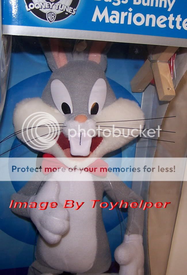 BUGS BUNNY PLUSH MARIONETTE LOONEY TUNES RABBIT PUPPET  