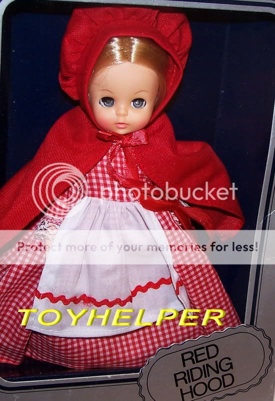 FAIRYLAND DOLLS Cinderella Bo Peep Goldi Riding Hood  