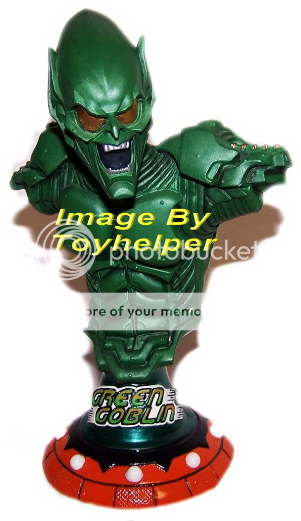 GREEN GOBLIN MINI BUST FACTORY X SPIDERMAN STATUE NEW  