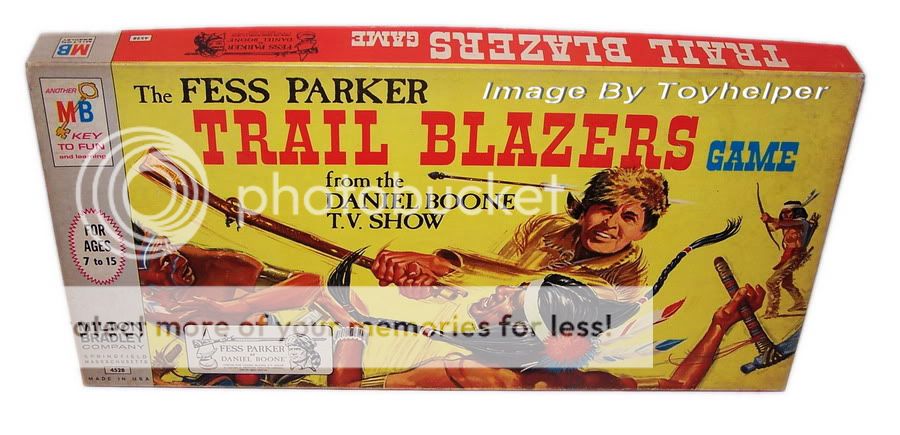 DANIEL BOONE TRAIL BLAZERS UNUSED BOARDGAME VINTAGE 64  