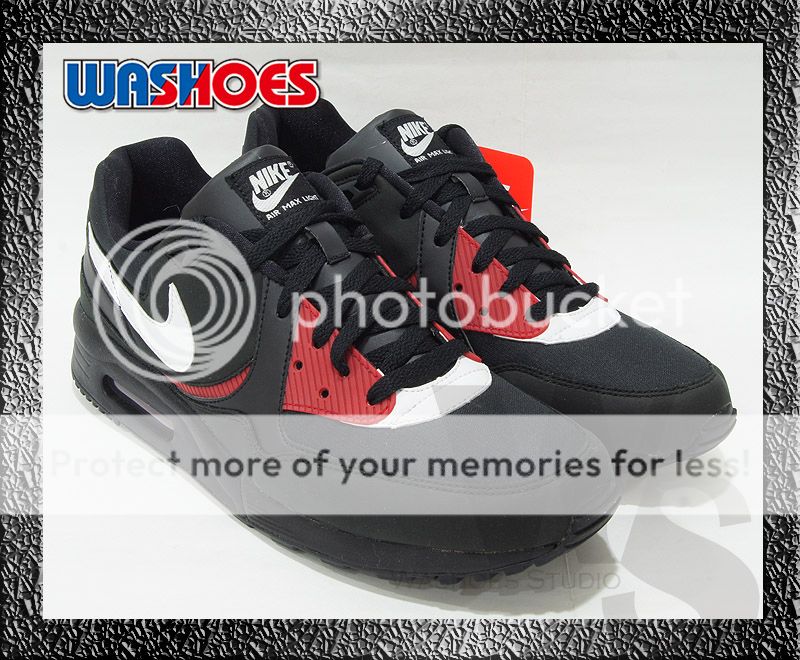 Nike Air Max Light Black White Varsity Red US 8~12 90 1  