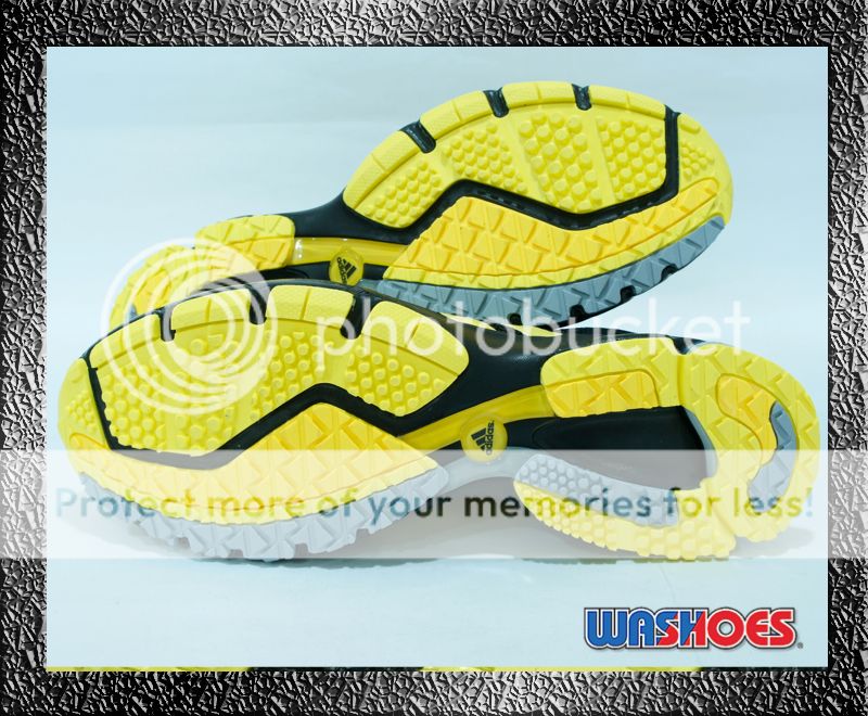 Adidas Marathon 10 Black Yellow US 8~10.5 running mi cc  