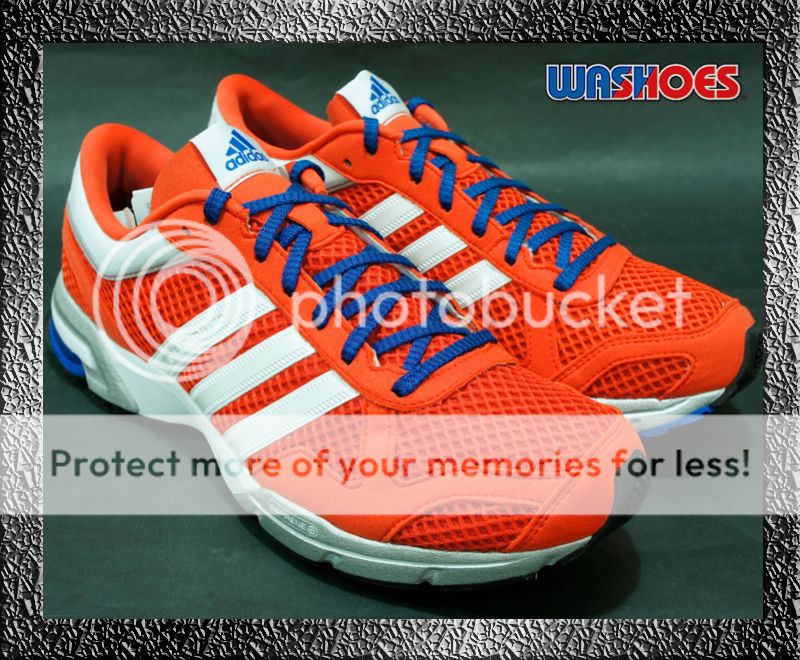 Adidas Marathon 10 Orange White Blue US 8~12 running shoes crazy light 