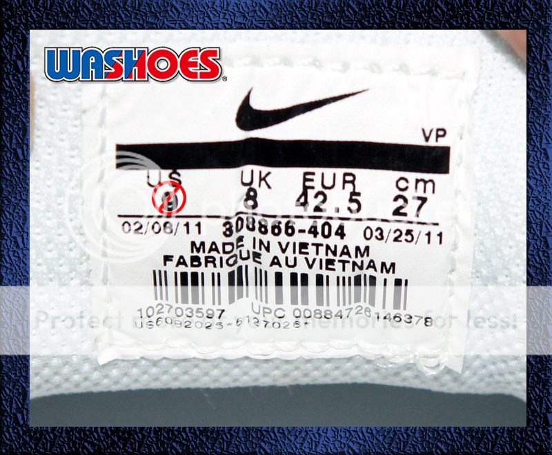 2011 Nike Air Max 1 Obsidian Blue Navy White Grey US 8~12 Running 