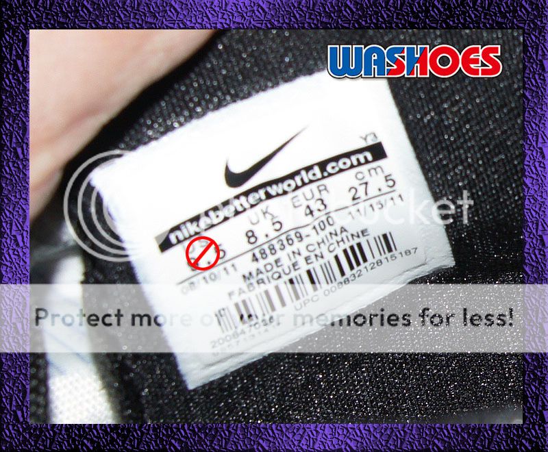 2011 Nike Zoom Kobe VII 7 Supreme X White Blue Purple US 8~12 grinch 