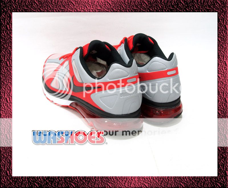 2011 Nike Air Max Excellerate Red White Grey Silver Noir US 7.5~11.5 