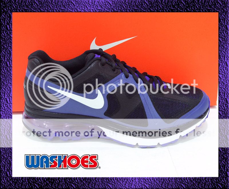 2011 Nike Wmns Air Max Excellerate Black Summit White Purple Noir US 5 