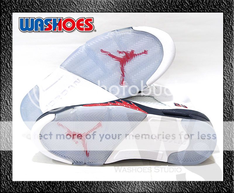 Nike Air Jordan 5 V Retro White Red Blue Navy US 8.5~12 Original 11 10 
