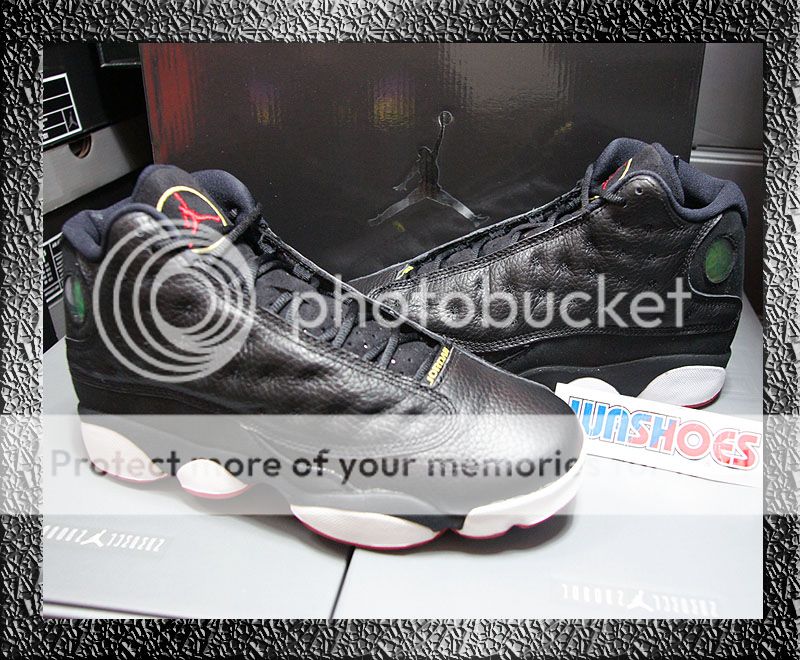 Nike Air Jordan 13 Retro GS Black White Red US 3.5Y~7Y  